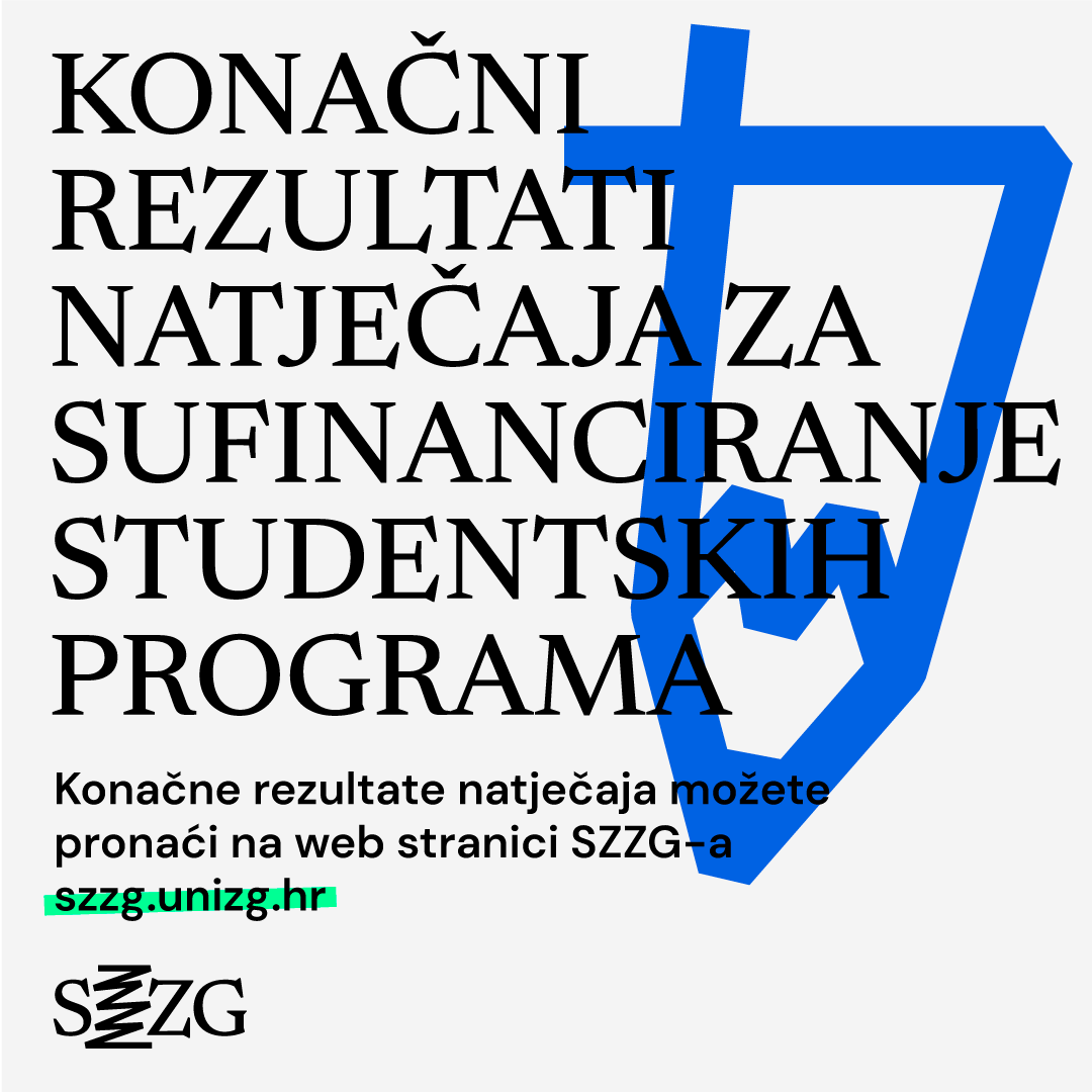 Konačni rezultati Natječaja za sufinanciranje studentskih programa u 2024.