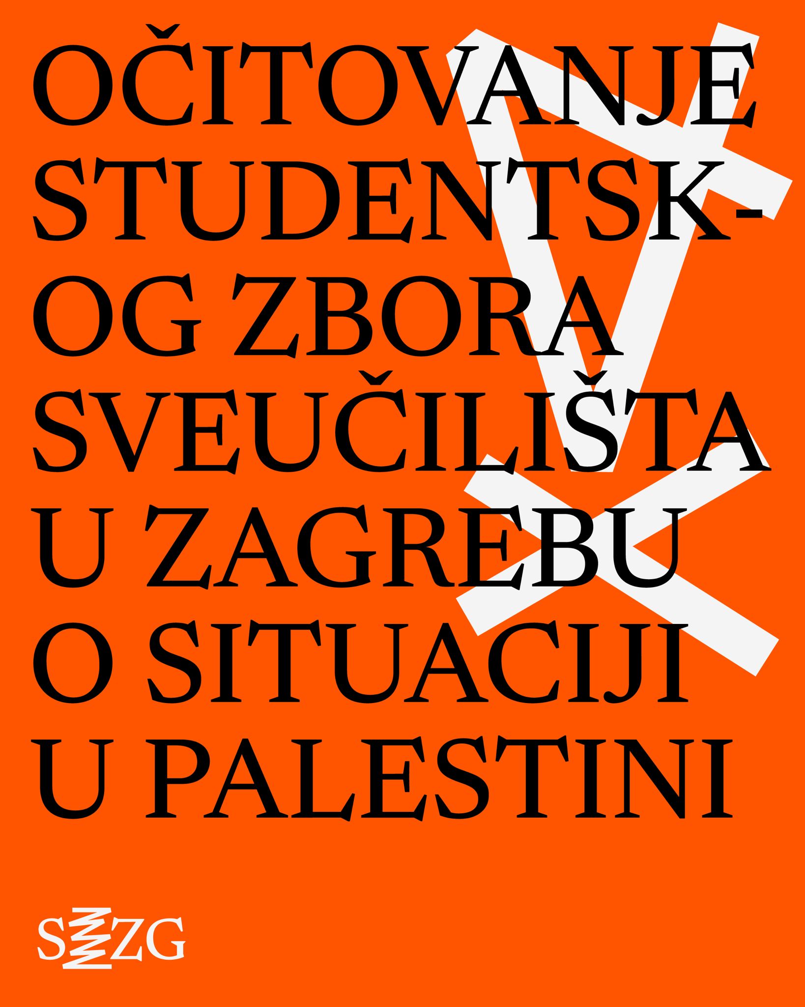 Očitovanje Studentskog zbora Sveučilišta u Zagrebu o situaciji u Palestini