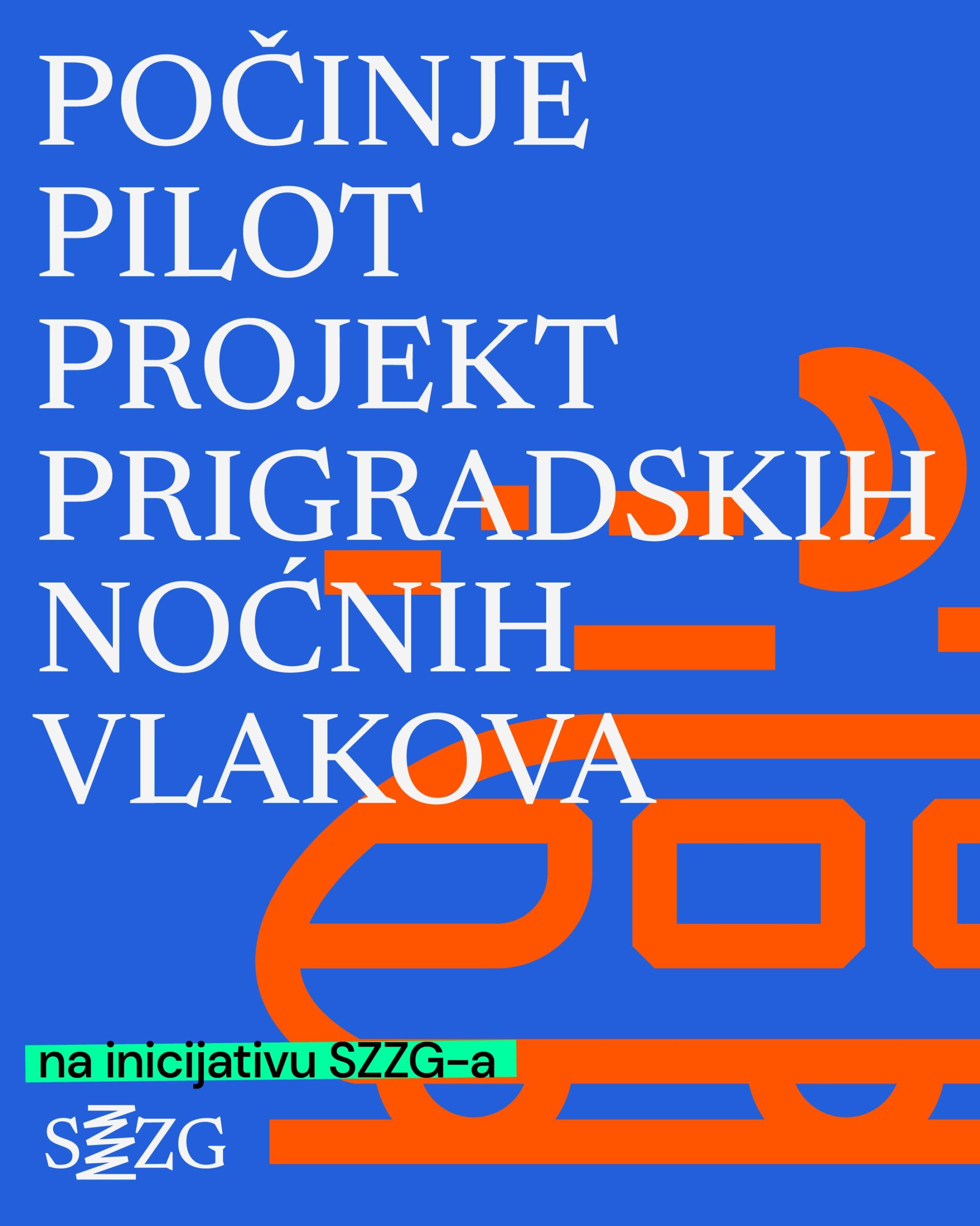 Počinje pilot projekt prigradskih noćnih vlakova