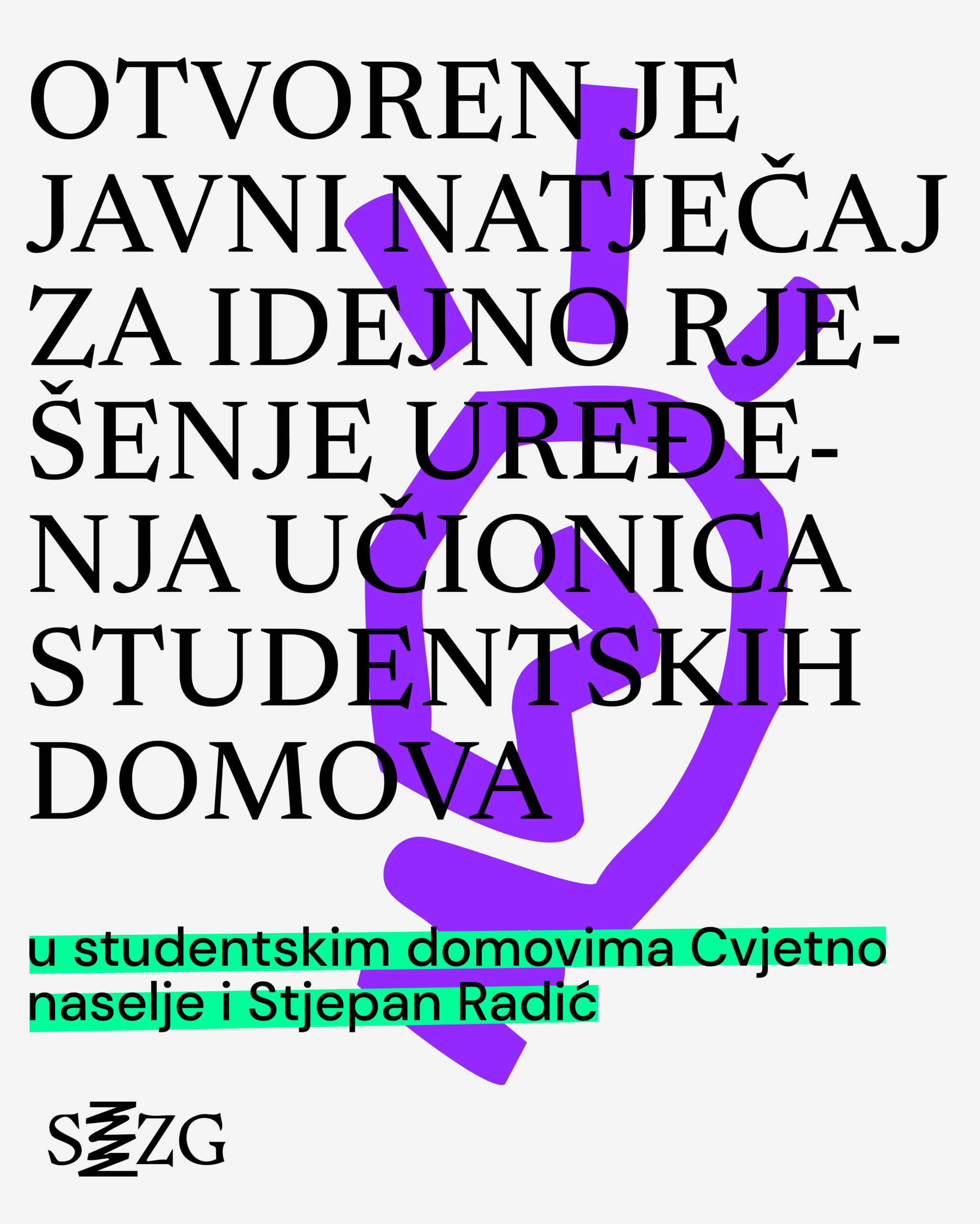 Javni natječaj za idejno rješenje uređenja učionica studentskih domova